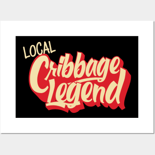 Cribbage Player Local Cribbage Legend Posters and Art